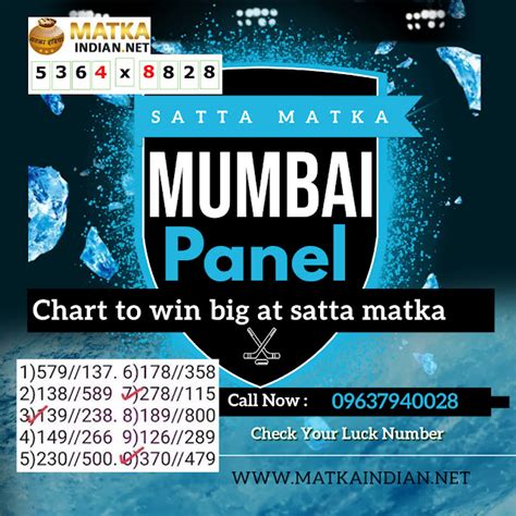 main mumbai panel chart 2021|main mumbai matka satka chart.